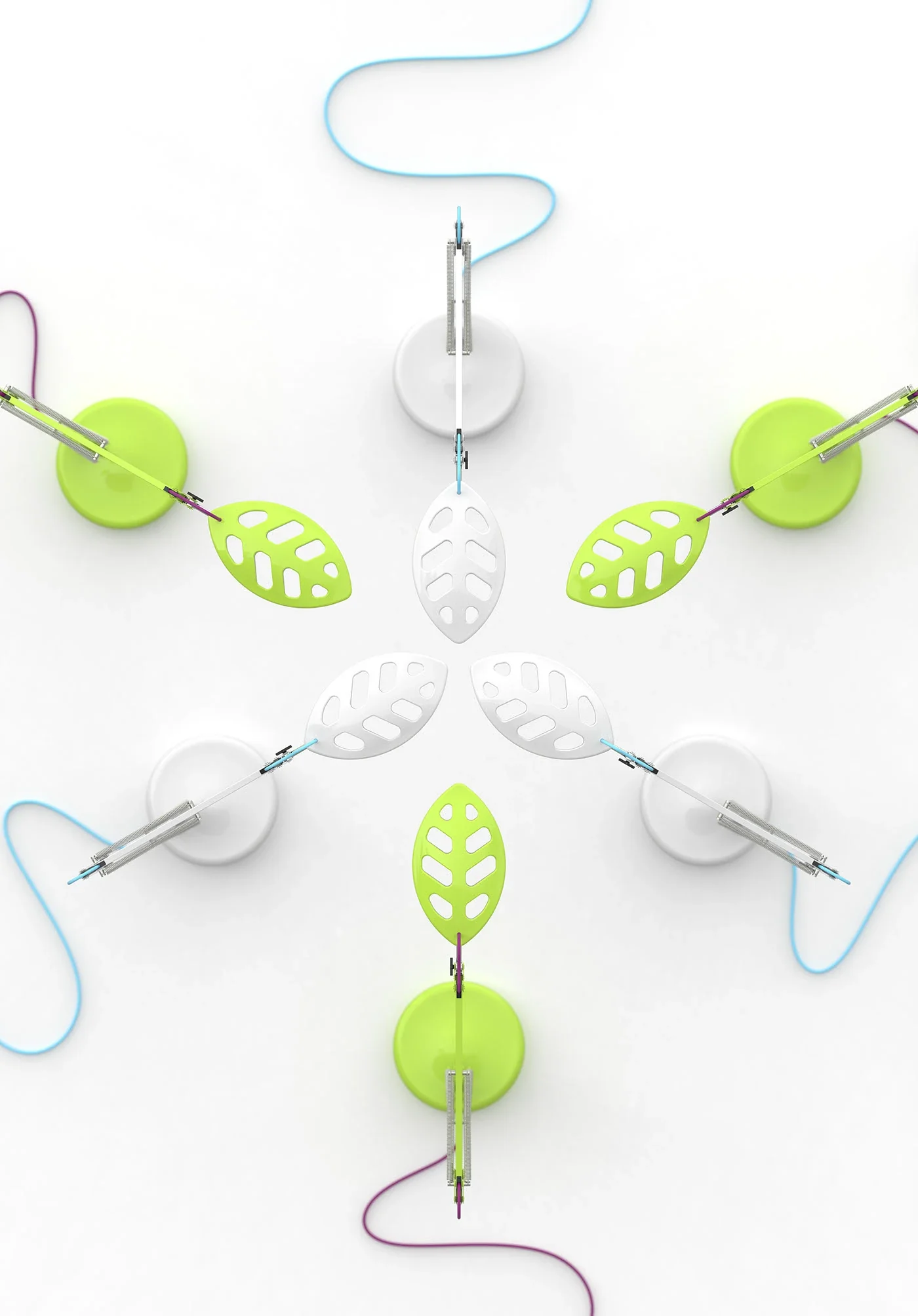 Monstera Leaf — Industrial design · Lighting, view 02