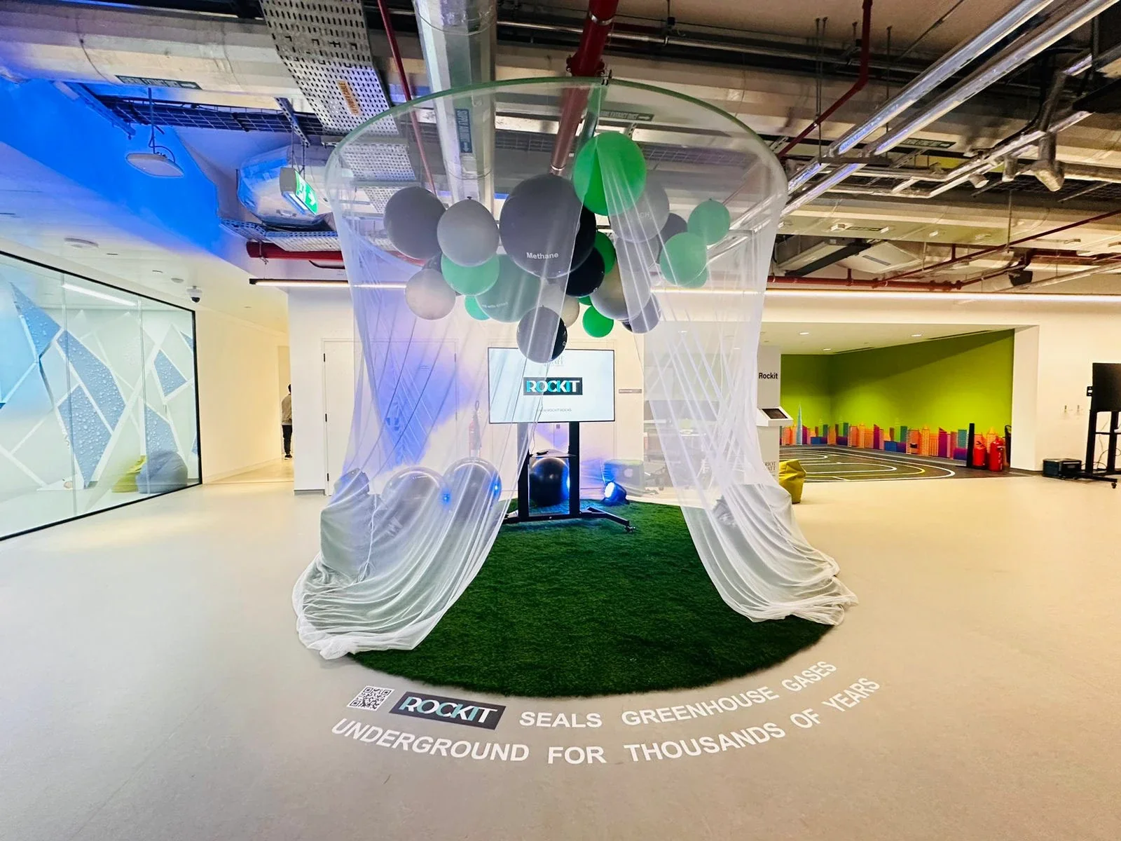 ROCKIT / Heriot-Watt University — Identity · Installation