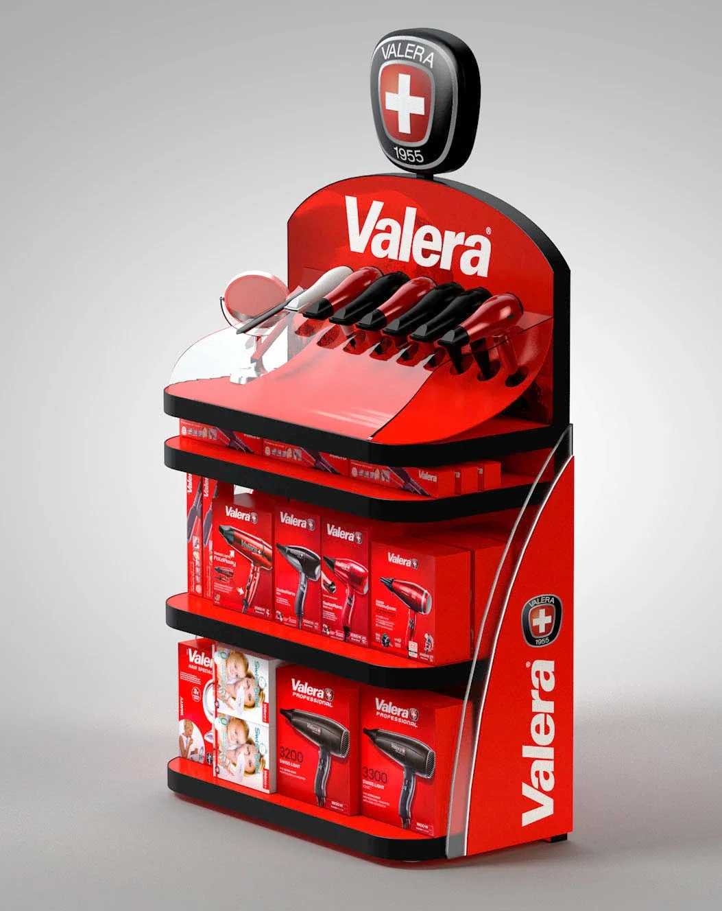 Valera / Retail equipment — Retail design · Display systems