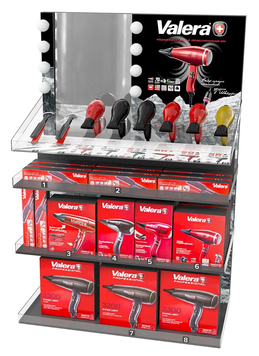 Valera / Retail equipment — Retail design · Display systems, view 03