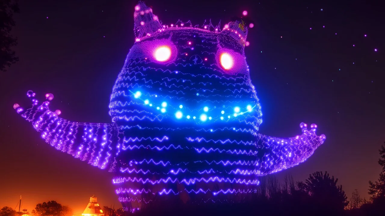 AI & Visual Culture: 13. Drone Light Show.